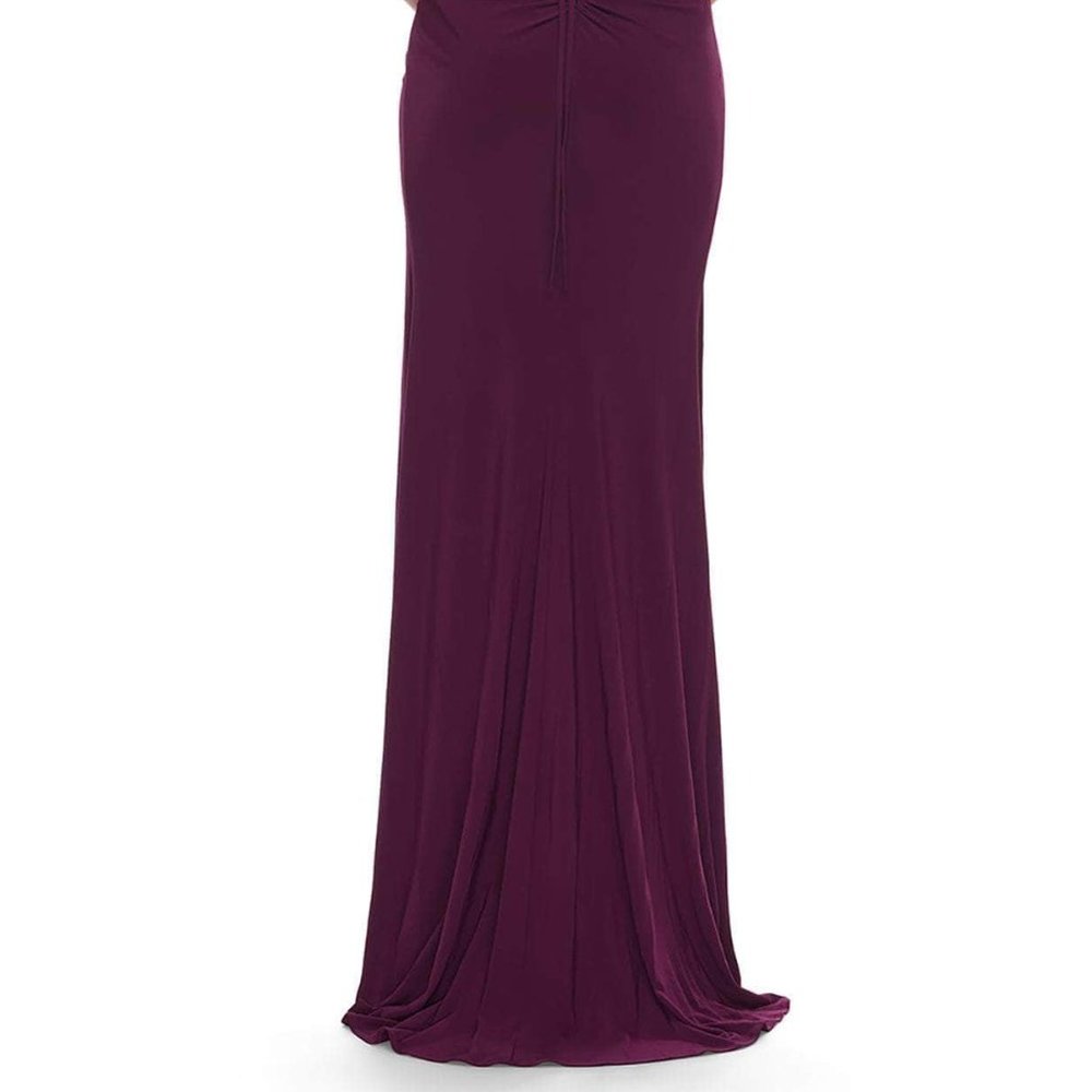 La Femme 31078SC Evening Dress White in Size 2 - Picture 4 of 8